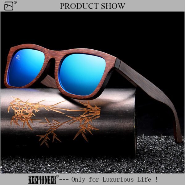 Wood Frame Glasses