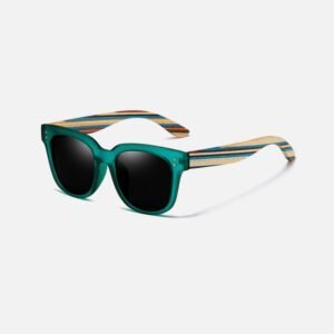 Wood Rimmed Sunglasses