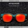 Wooden Polarised Sunglasses